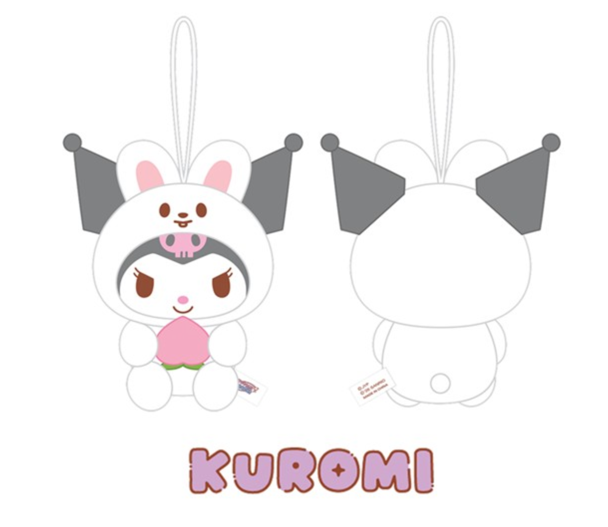 Stray Kids SKZOO X SANRIO CHARACTERS SCENT PLUSH
