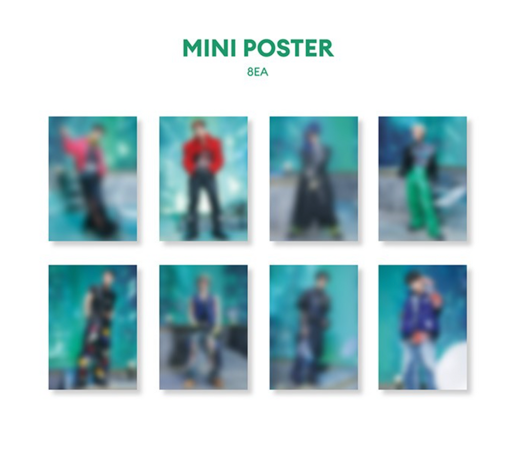 ATEEZ GOLDEN HOUR : Part.5 MD L-HOLDER PHOTO SET