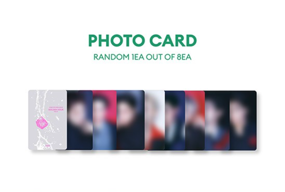 ATEEZ GOLDEN HOUR : Part.5 MD L-HOLDER PHOTO SET
