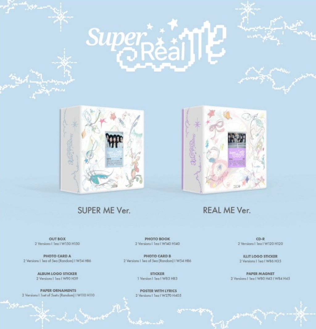ILLIT - [SUPER REAL ME] (1ST MINI ALBUM)