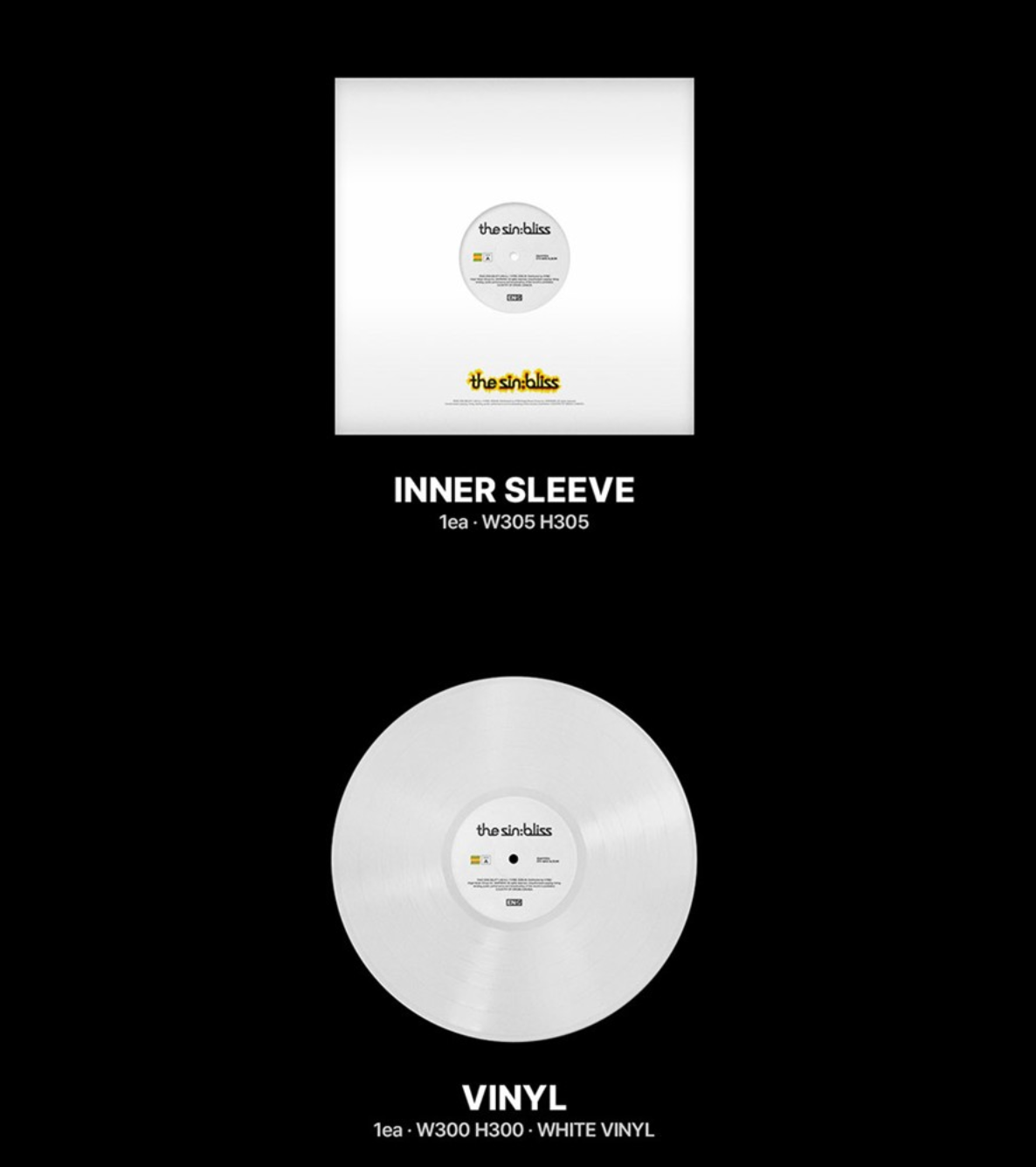 ENHYPEN – [THE SIN : BLISS] (Vinyl)