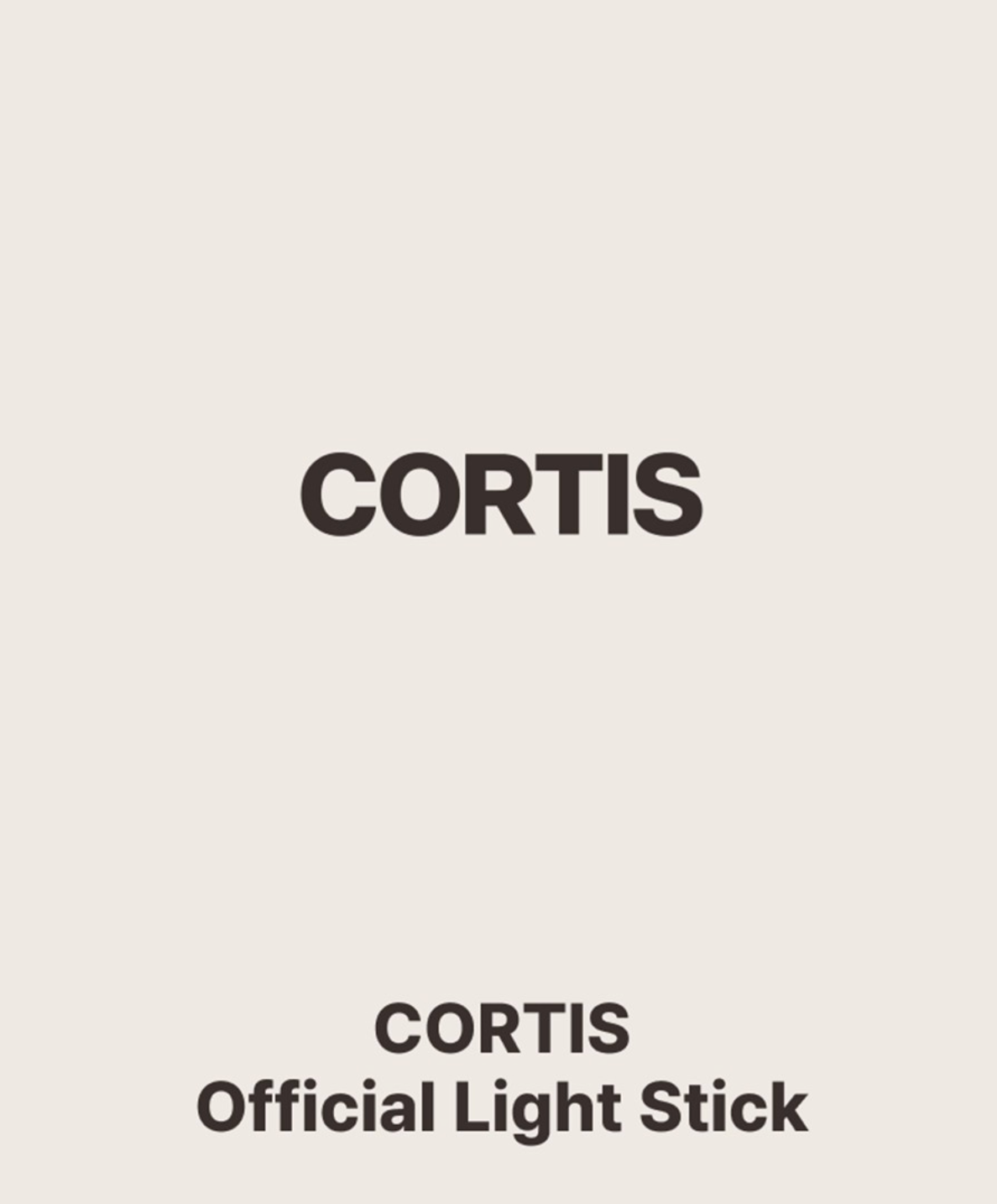 CORTIS Official Light stick