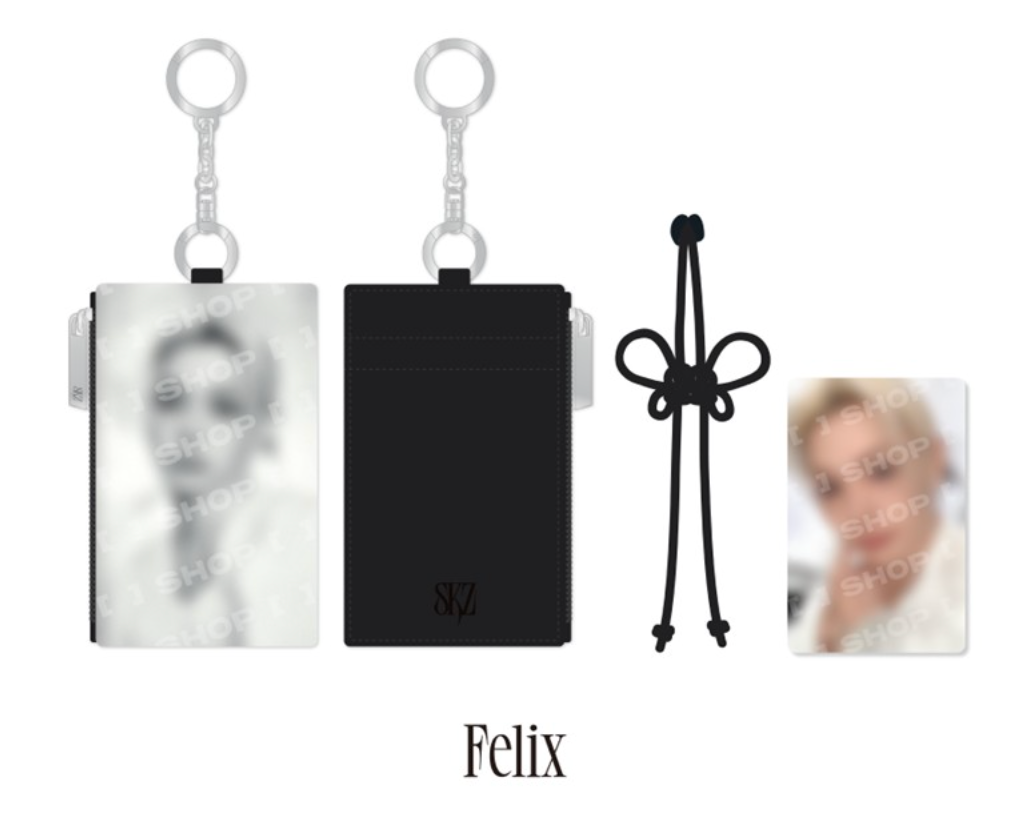 CARD HOLDER KEYRING Stray Kids World Tour RUN IT MD