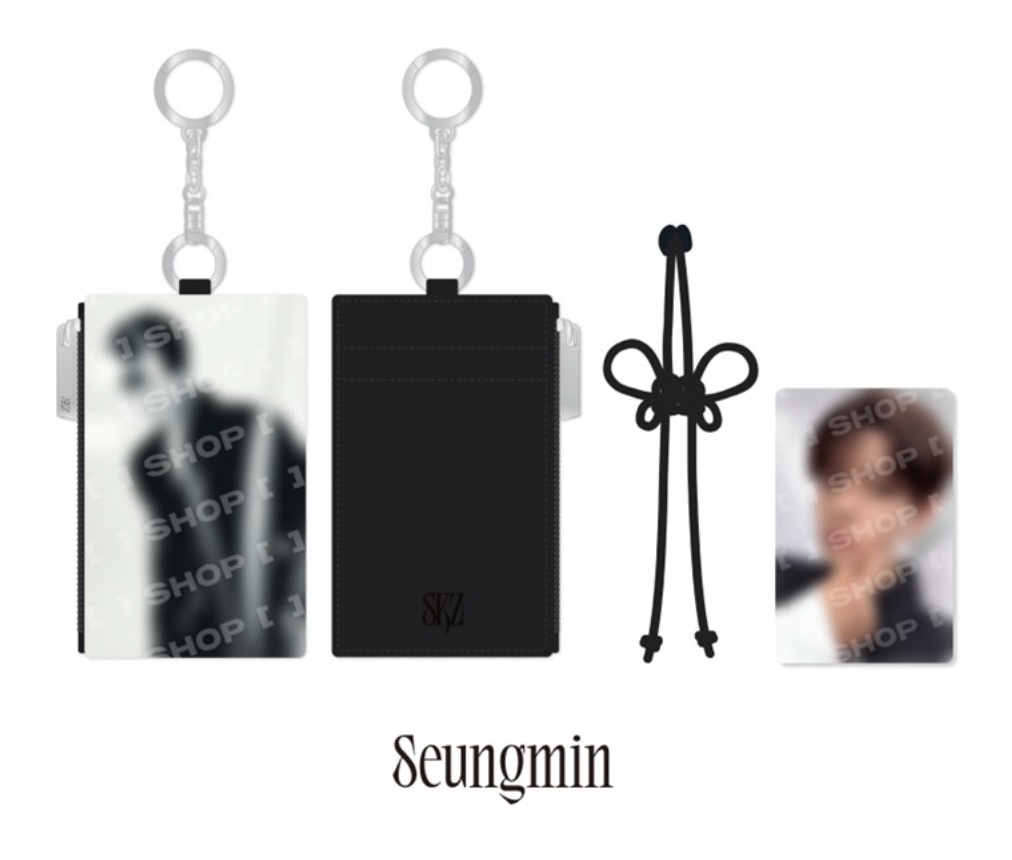 CARD HOLDER KEYRING Stray Kids World Tour RUN IT MD