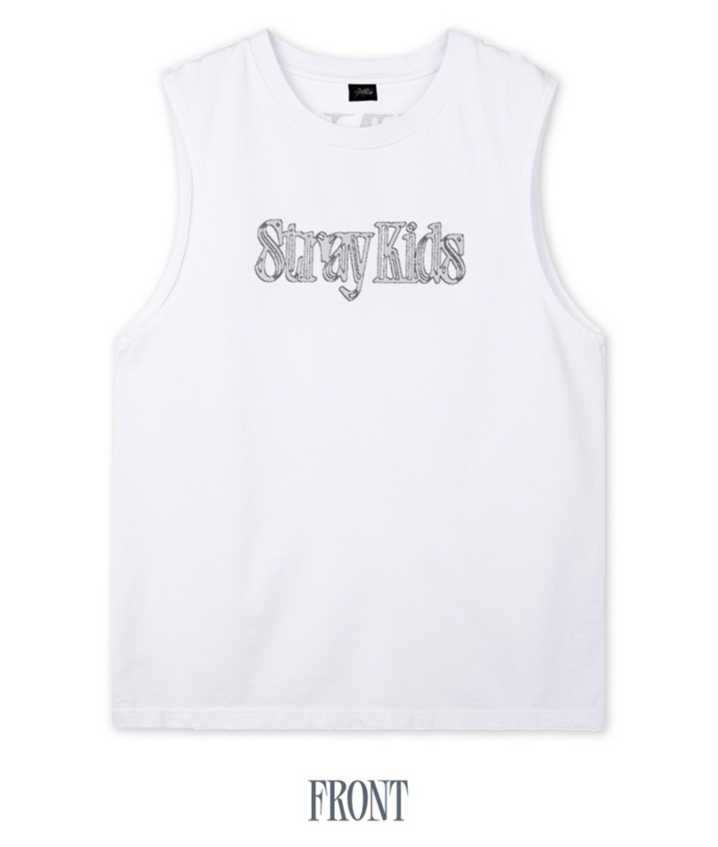 SLEEVELESS TOP Stray Kids World Tour RUN IT MD