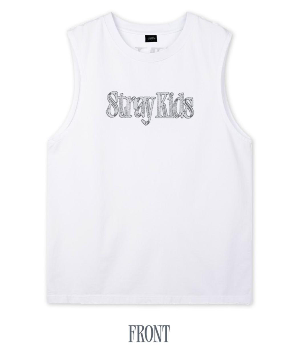 SLEEVELESS TOP Stray Kids World Tour RUN IT MD