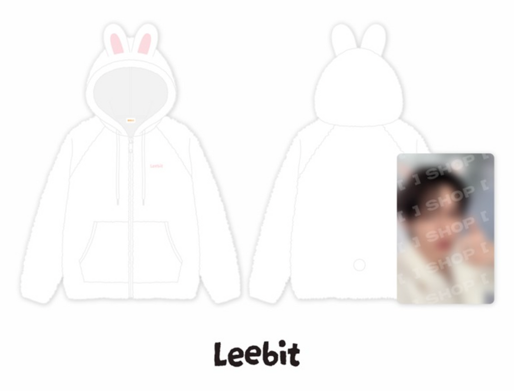 SKZOO FLEECE HOOD ZIP-UP Stray Kids World Tour RUN IT MD