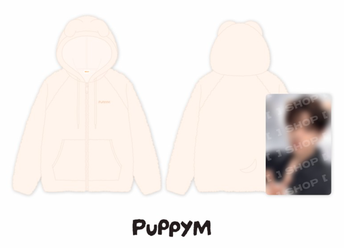 SKZOO FLEECE HOOD ZIP-UP Stray Kids World Tour RUN IT MD