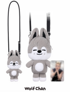 SKZOO PLUSH CROSS BAG Stray Kids World Tour RUN IT MD