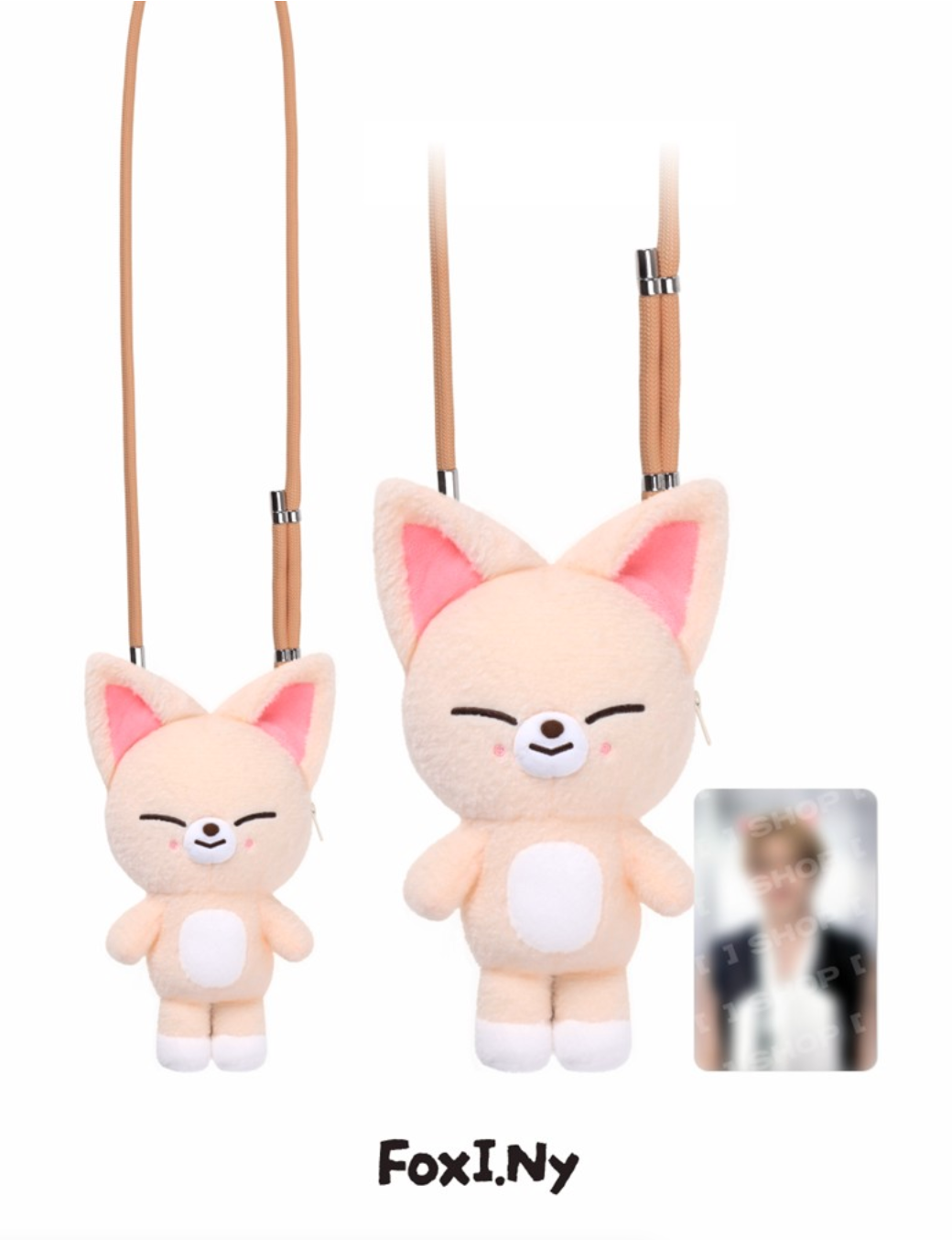 SKZOO PLUSH CROSS BAG Stray Kids World Tour RUN IT MD