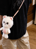 SKZOO PLUSH CROSS BAG Stray Kids World Tour RUN IT MD