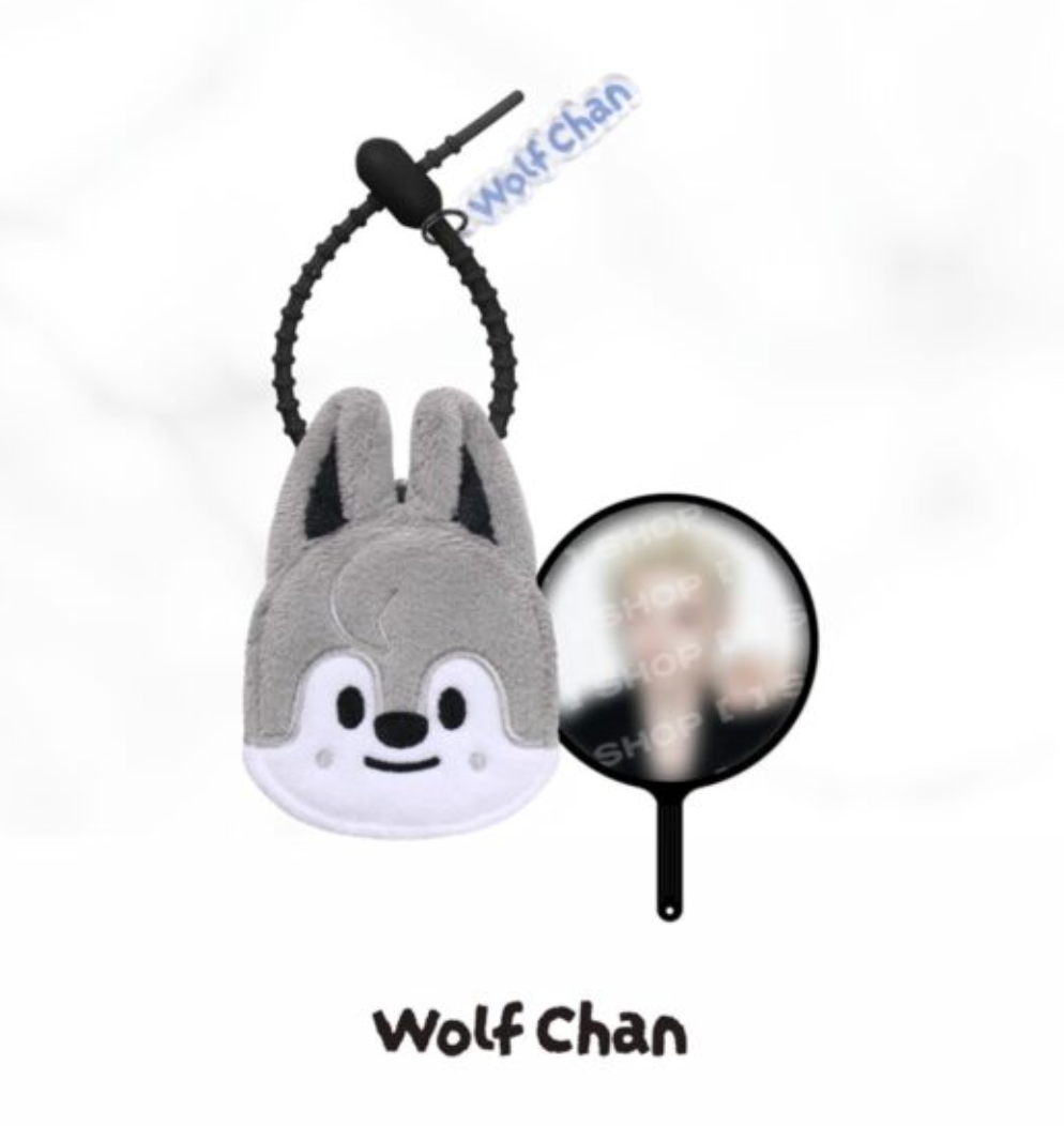 SKZOO PLUSH MINI PICKET KEYRING Stray Kids World Tour RUN IT MD