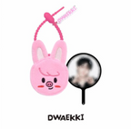 SKZOO PLUSH MINI PICKET KEYRING Stray Kids World Tour RUN IT MD
