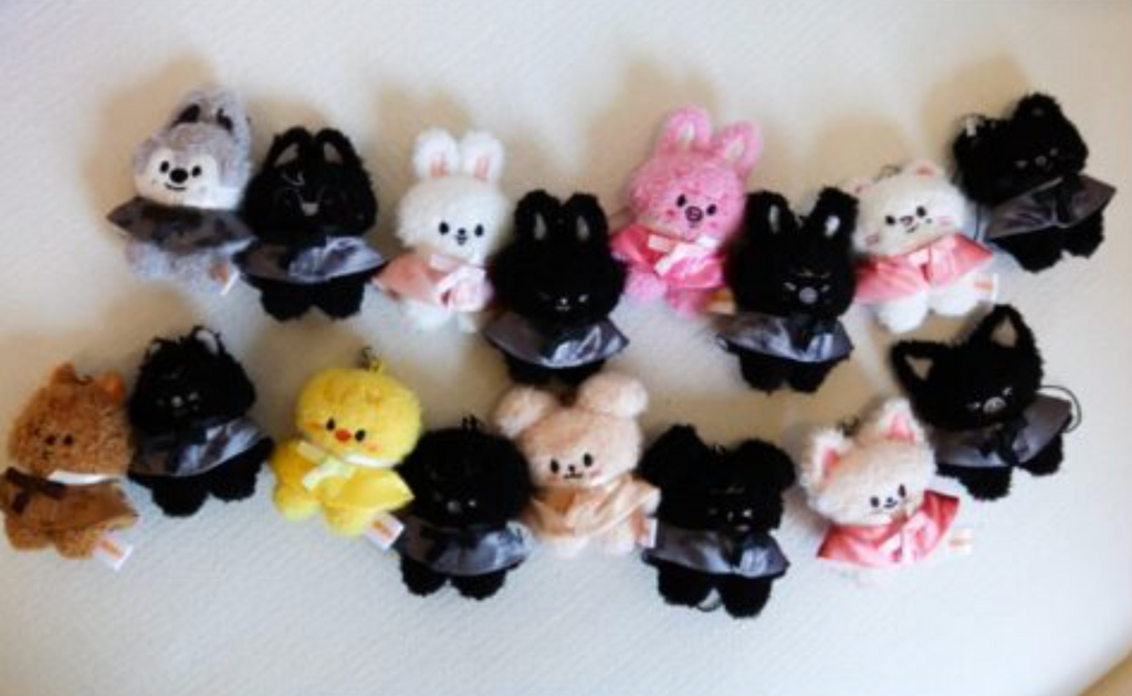 SKZOO SECRET PLUSH MICRO Ver. Stray Kids World Tour RUN IT MD