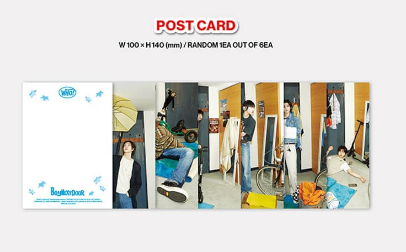 BOYNEXTDOOR – 1st Single [WHO!]