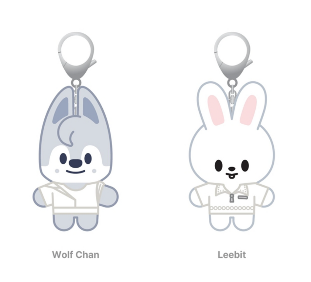 SKZOO COSTUME PLUSH KEYRING Stray Kids THIS & THAT MD