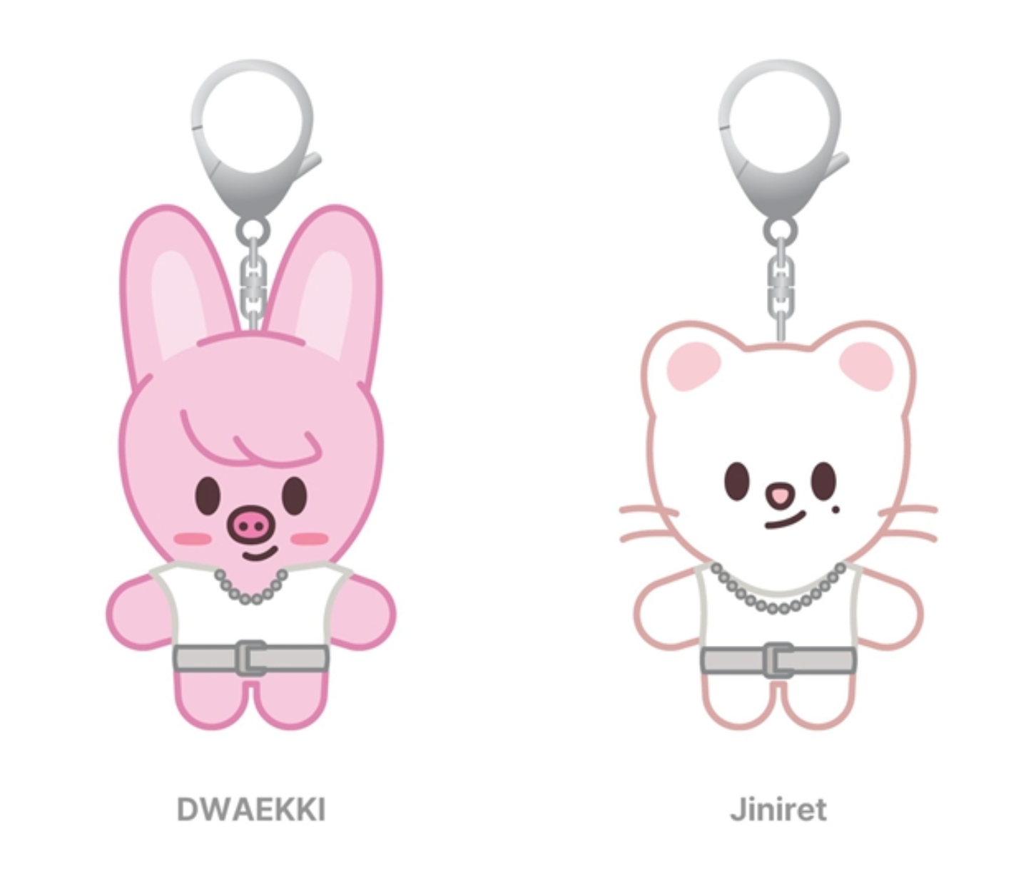 SKZOO COSTUME PLUSH KEYRING Stray Kids THIS & THAT MD