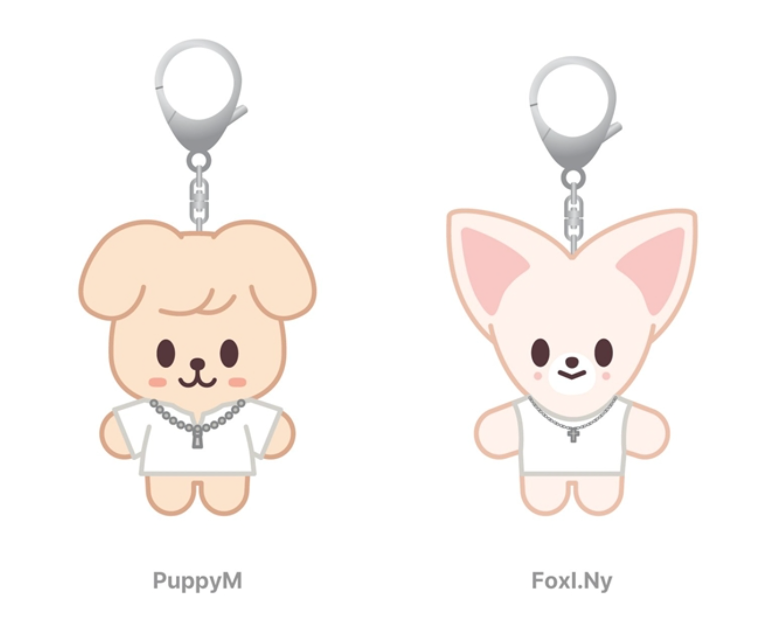 SKZOO COSTUME PLUSH KEYRING Stray Kids THIS & THAT MD