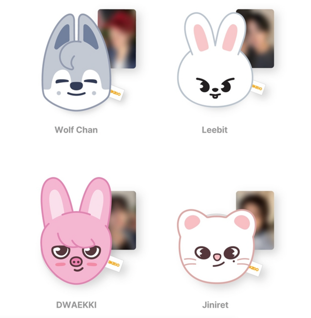 PLUSH MAGNETIC HOLDER Stray Kids THIS & THAT MD