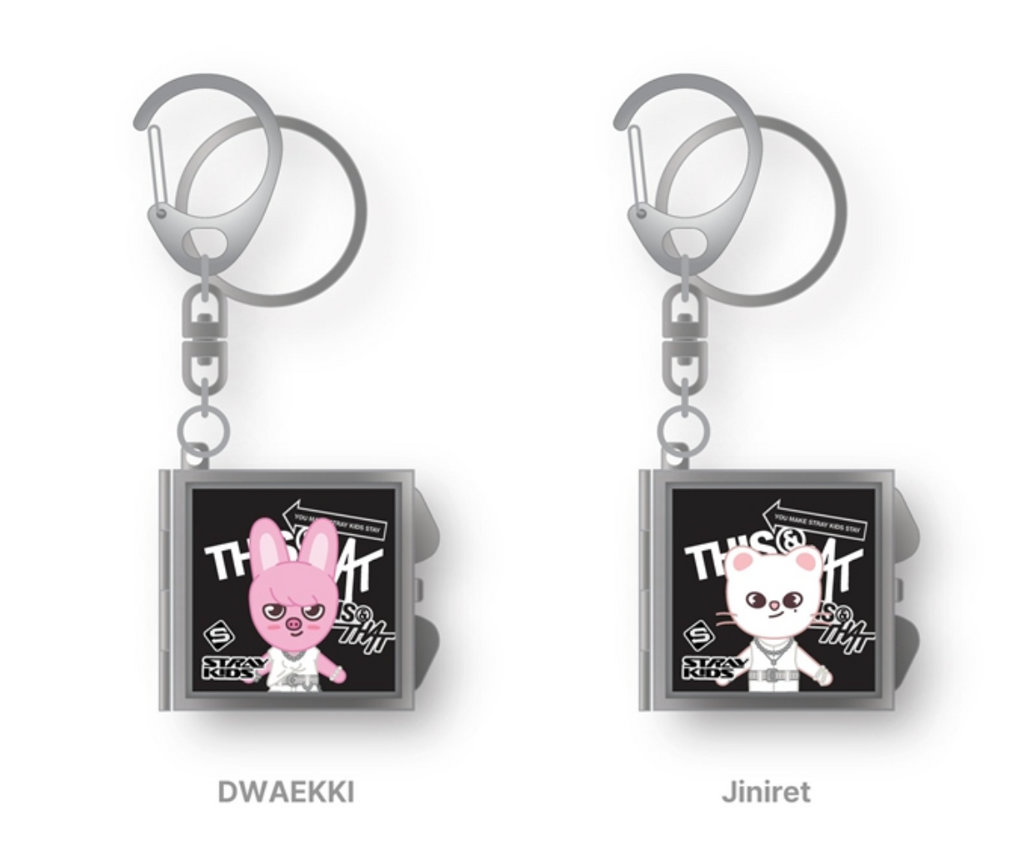 SKZOO MIRROR KEYRING Stray Kids THIS & THAT MD