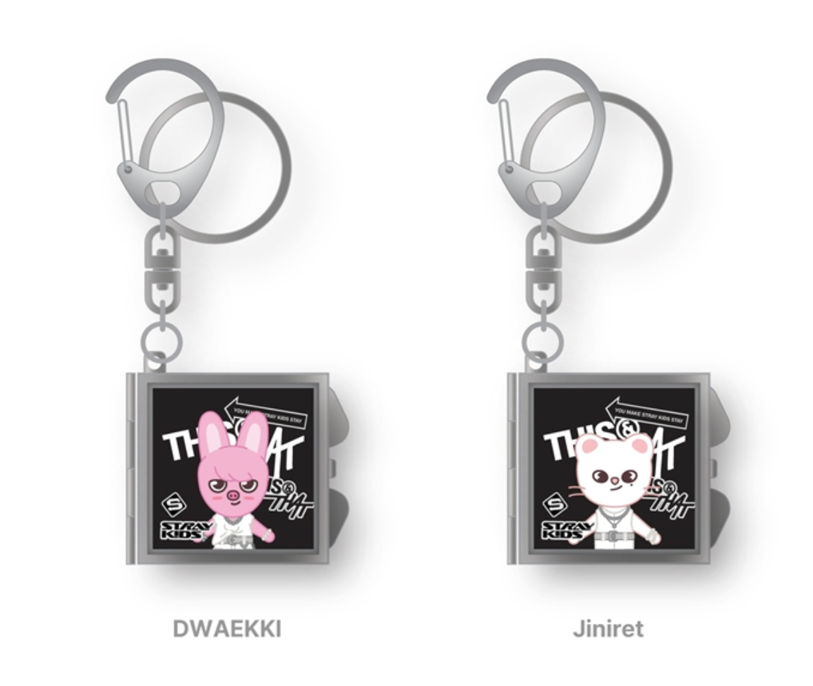 SKZOO MIRROR KEYRING Stray Kids THIS & THAT MD