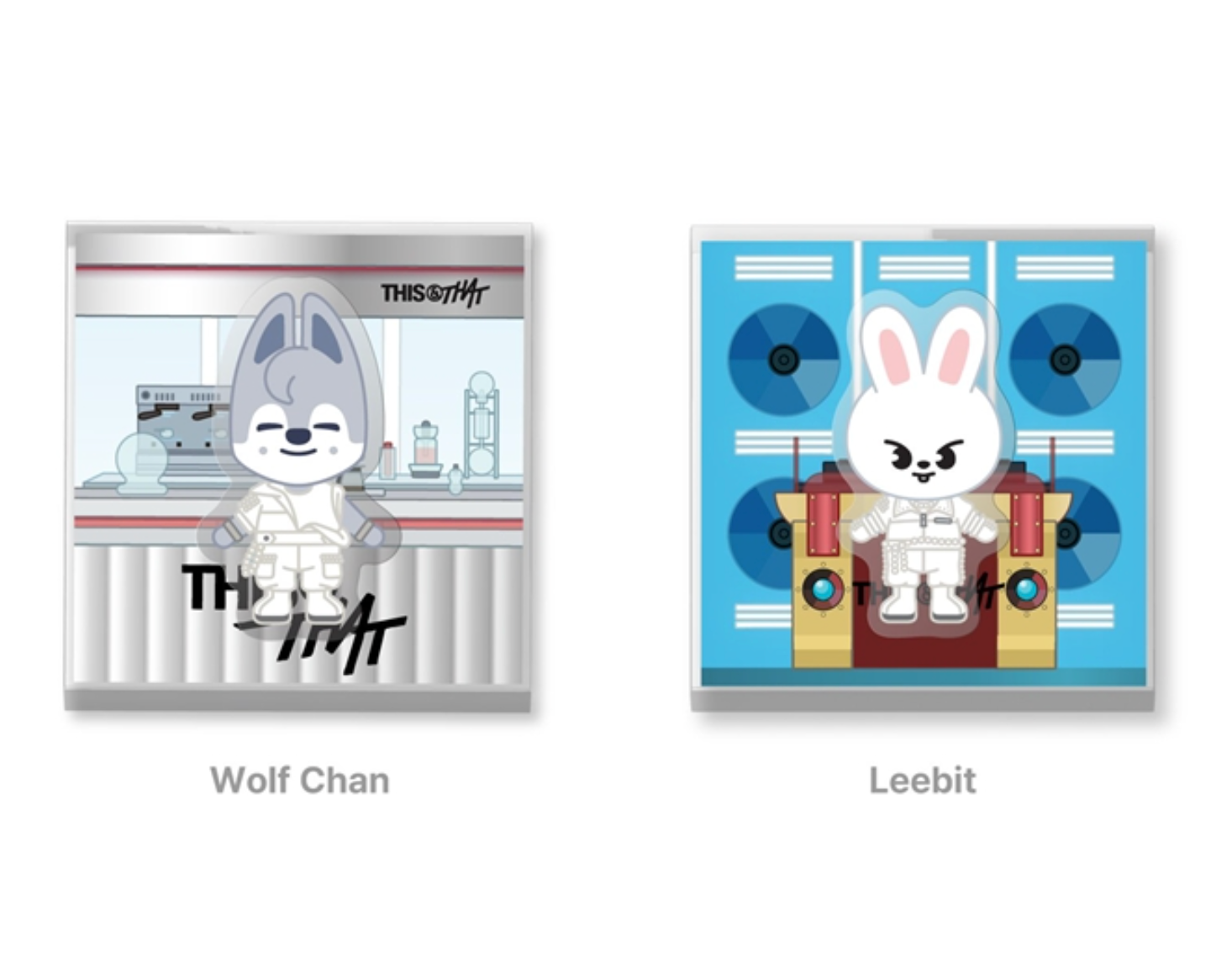 SKZOO SPINNING MAGNET Stray Kids THIS & THAT MD