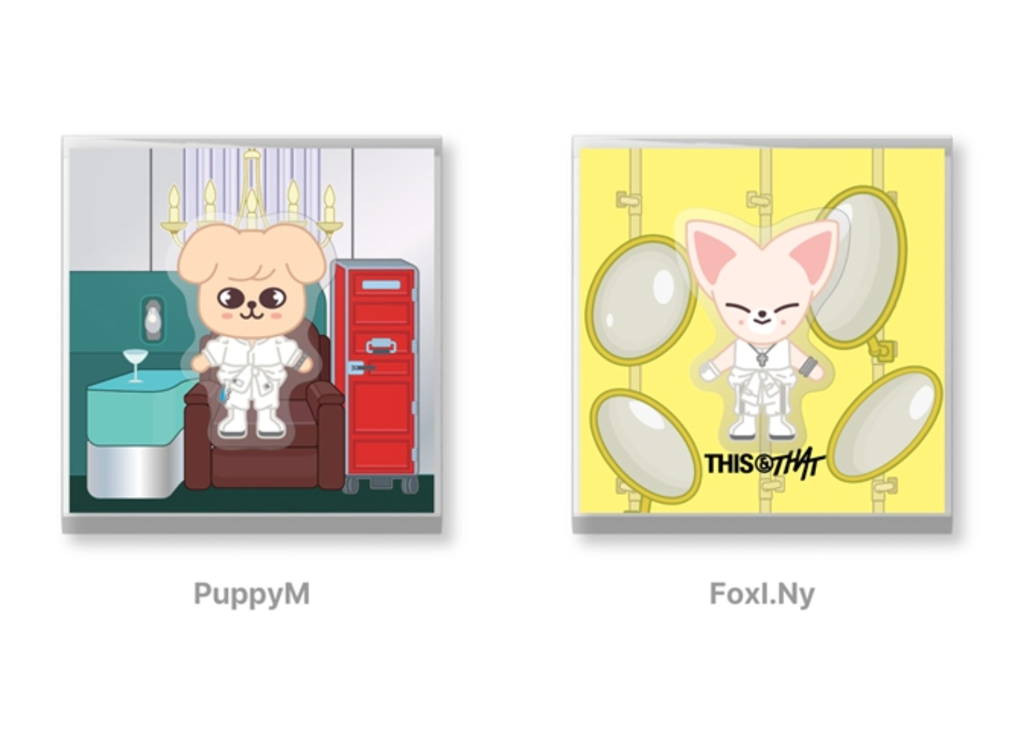 SKZOO SPINNING MAGNET Stray Kids THIS & THAT MD