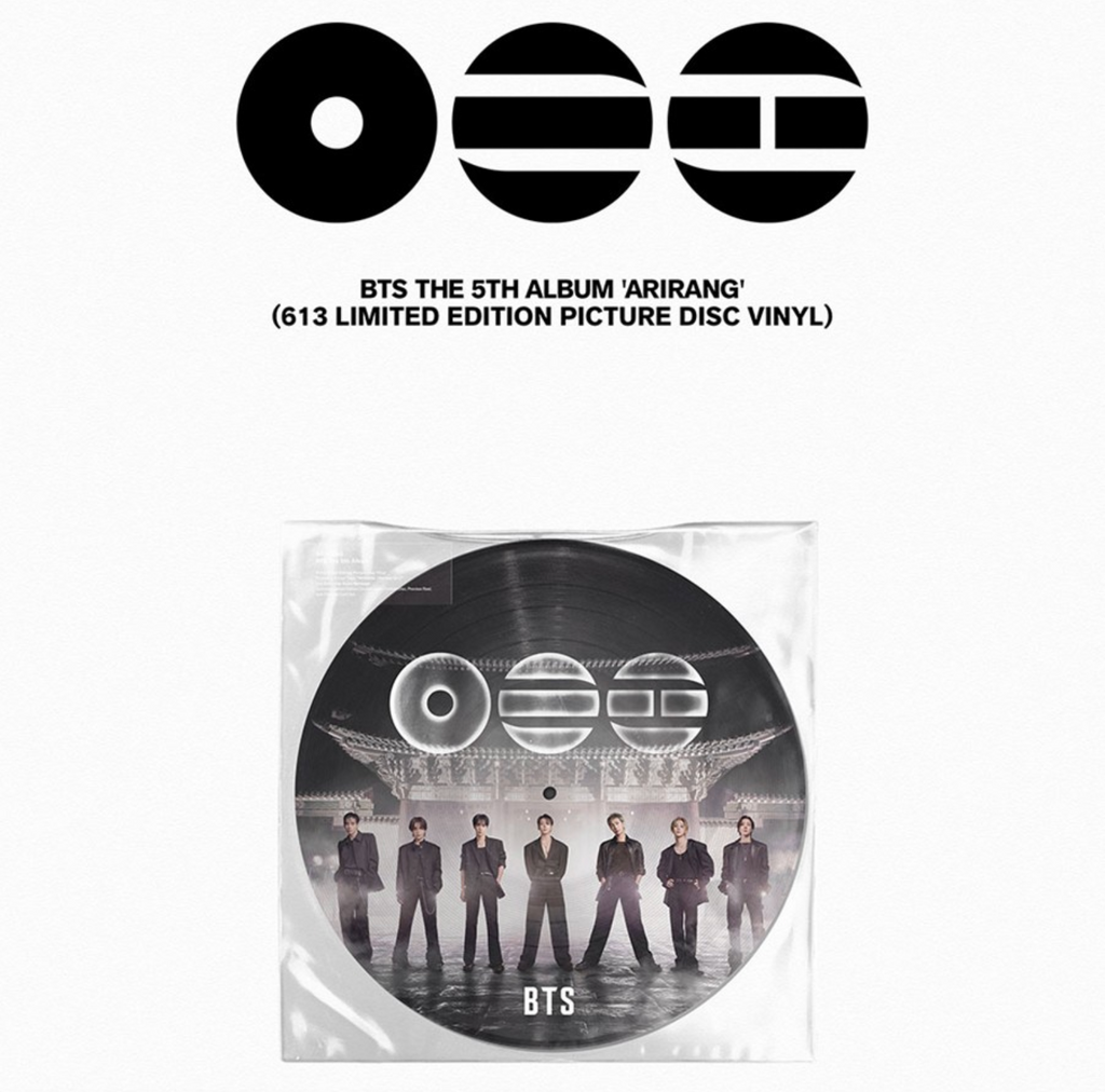 BTS – The 5th Album [ARIRANG] (613 Limited Edition Picture Disc Vinyl)
