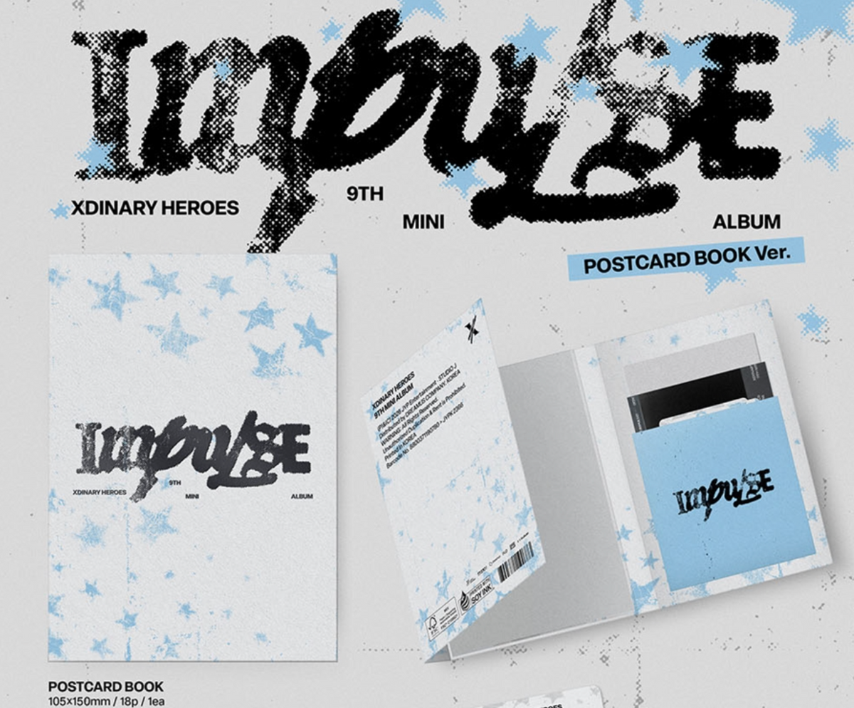 Xdinary-Heroes – 9th Mini Album [IMPULSE] (POSTCARD BOOK Ver.)