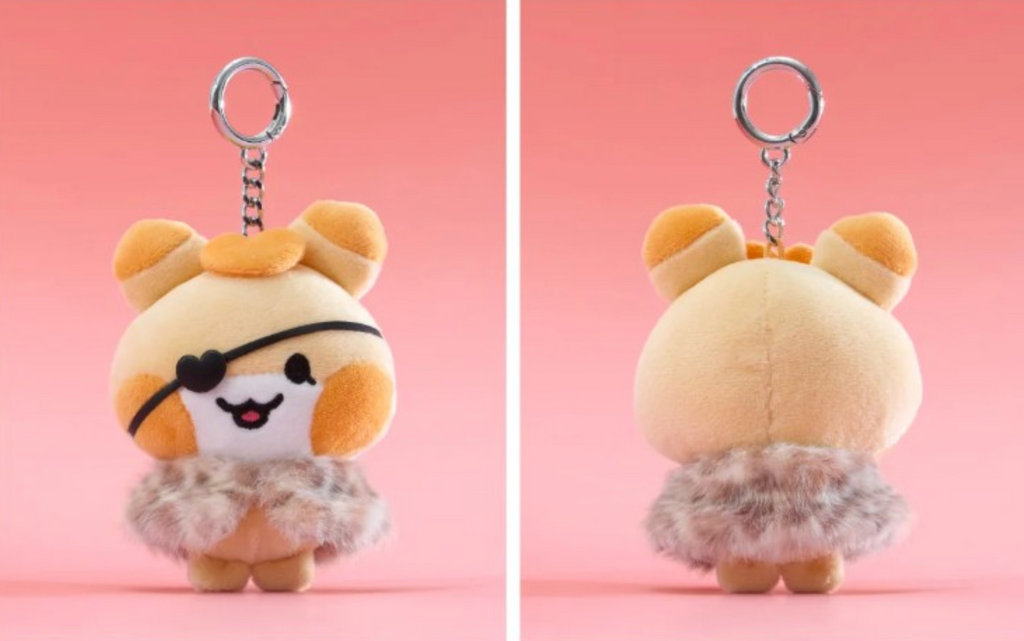 ATEEZ MIGHTEEZ ROCK THE STAGE POP STAR PLUSH KEYRING