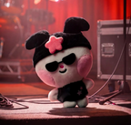 ATEEZ MIGHTEEZ ROCK THE STAGE POP STAR PLUSH KEYRING