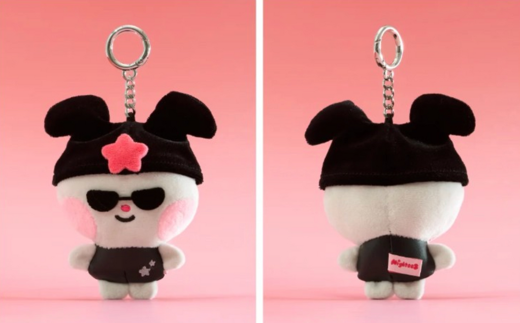 ATEEZ MIGHTEEZ ROCK THE STAGE POP STAR PLUSH KEYRING