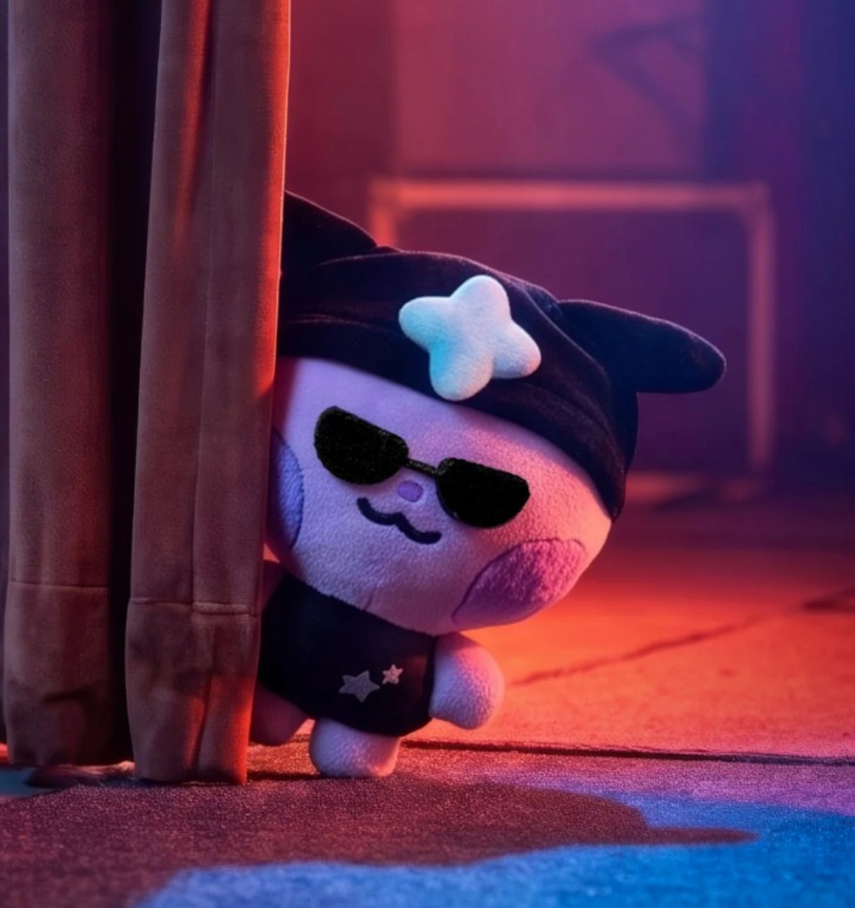 ATEEZ MIGHTEEZ ROCK THE STAGE POP STAR PLUSH KEYRING
