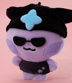 ATEEZ MIGHTEEZ ROCK THE STAGE POP STAR PLUSH KEYRING