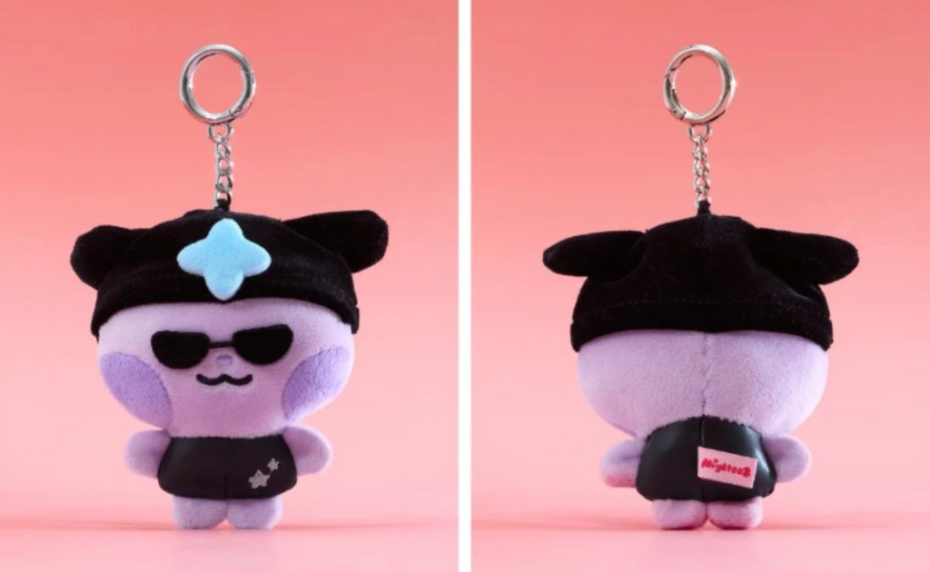 ATEEZ MIGHTEEZ ROCK THE STAGE POP STAR PLUSH KEYRING