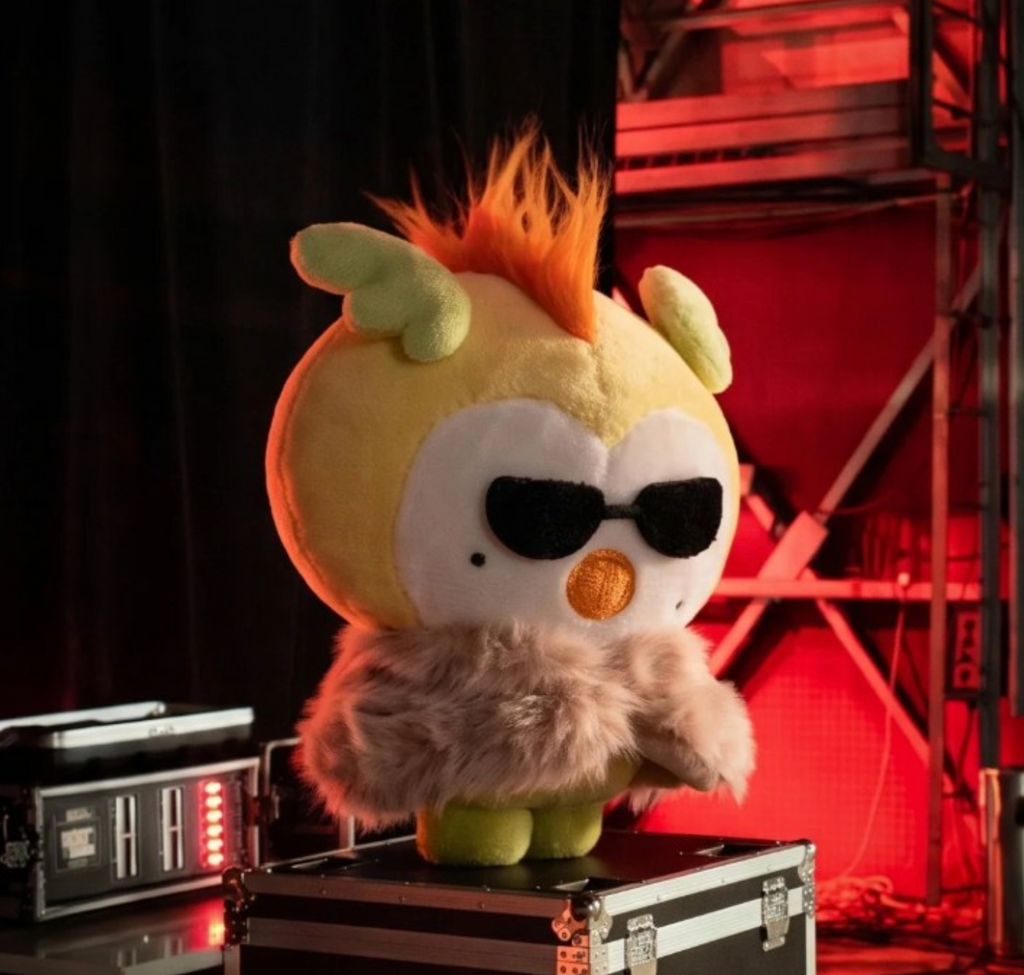 ATEEZ MIGHTEEZ ROCK THE STAGE POP STAR PLUSH KEYRING