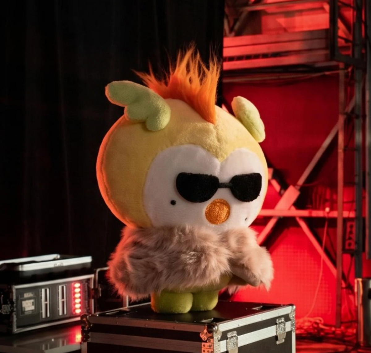 ATEEZ MIGHTEEZ ROCK THE STAGE POP STAR PLUSH KEYRING