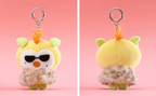 ATEEZ MIGHTEEZ ROCK THE STAGE POP STAR PLUSH KEYRING