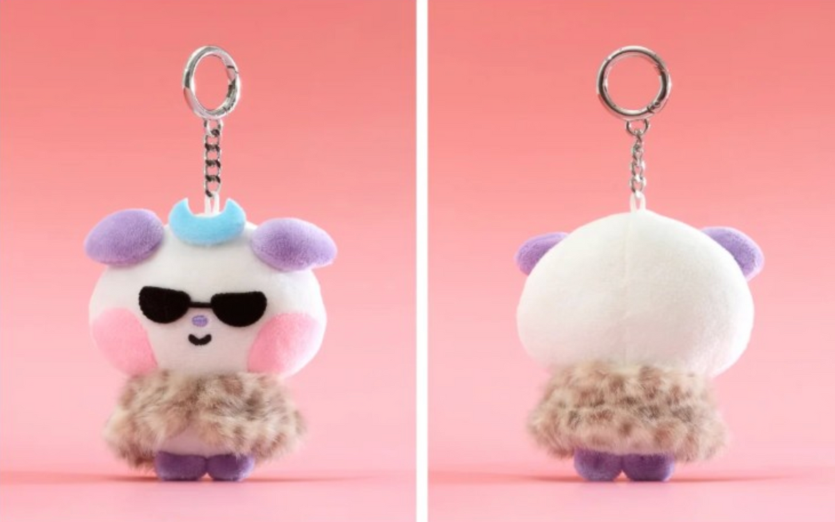 ATEEZ MIGHTEEZ ROCK THE STAGE POP STAR PLUSH KEYRING