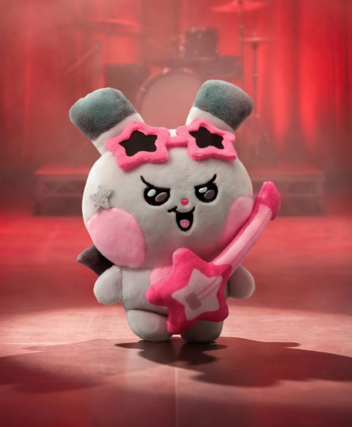 ATEEZ MIGHTEEZ ROCK THE STAGE ROCKSTAR PLUSH KEYRING