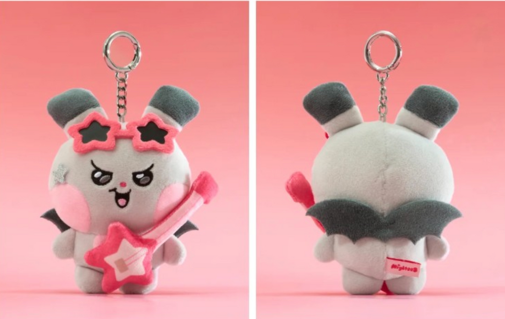 ATEEZ MIGHTEEZ ROCK THE STAGE ROCKSTAR PLUSH KEYRING
