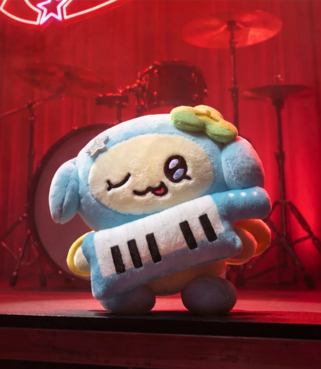 ATEEZ MIGHTEEZ ROCK THE STAGE ROCKSTAR PLUSH KEYRING