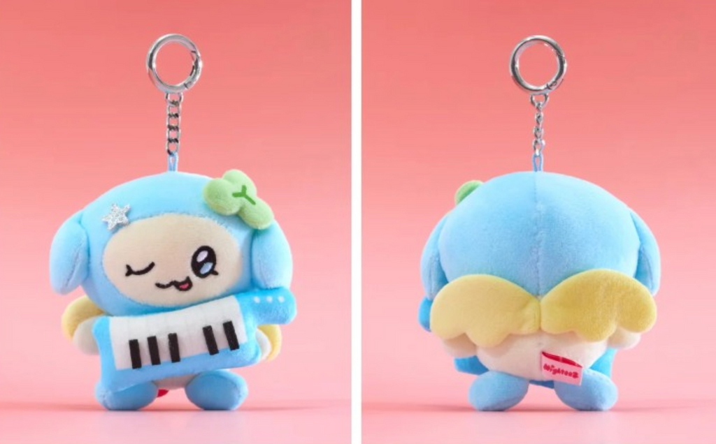 ATEEZ MIGHTEEZ ROCK THE STAGE ROCKSTAR PLUSH KEYRING