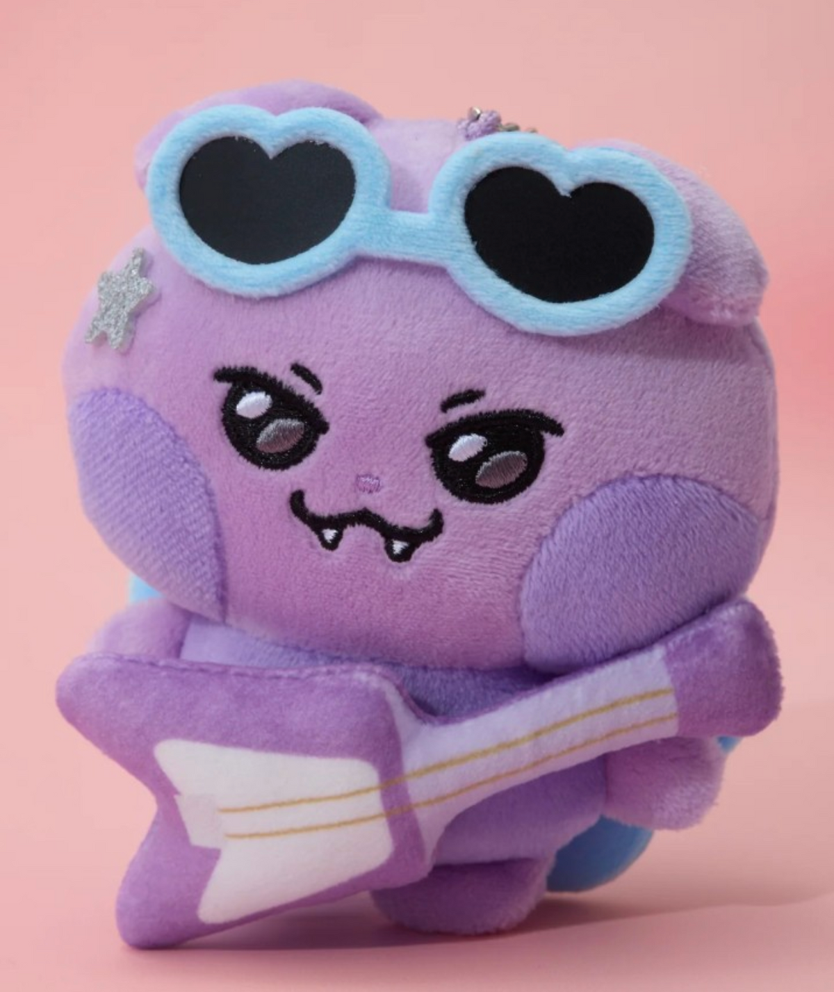 ATEEZ MIGHTEEZ ROCK THE STAGE ROCKSTAR PLUSH KEYRING