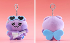 ATEEZ MIGHTEEZ ROCK THE STAGE ROCKSTAR PLUSH KEYRING