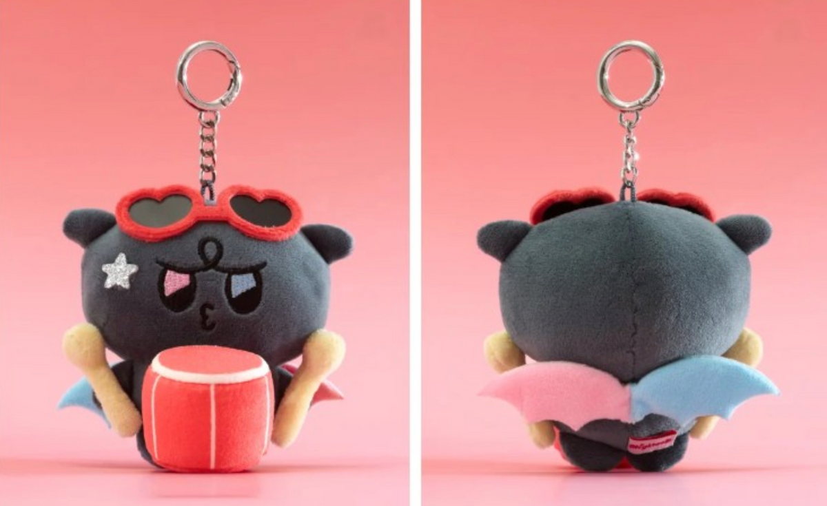 ATEEZ MIGHTEEZ ROCK THE STAGE ROCKSTAR PLUSH KEYRING