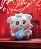 ATEEZ MIGHTEEZ ROCK THE STAGE ROCKSTAR PLUSH KEYRING