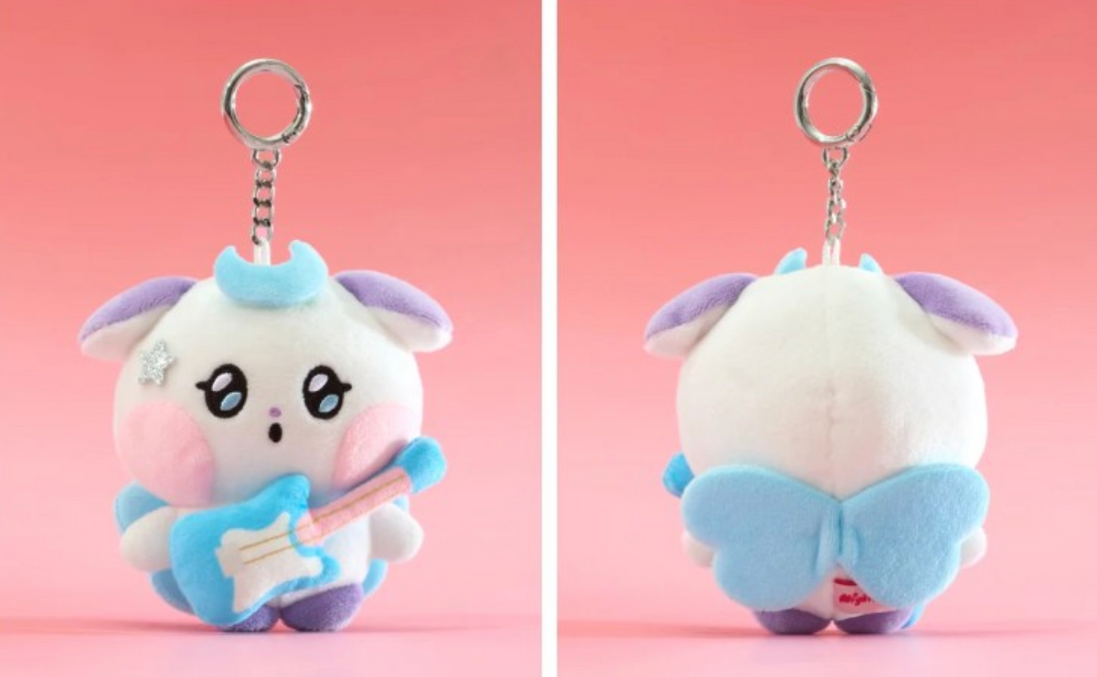 ATEEZ MIGHTEEZ ROCK THE STAGE ROCKSTAR PLUSH KEYRING