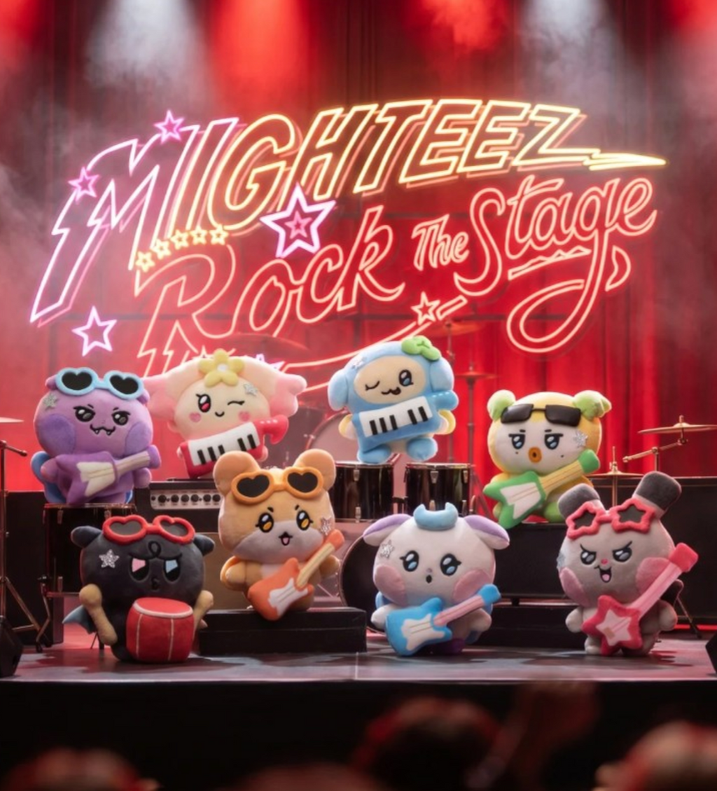 ATEEZ MIGHTEEZ ROCK THE STAGE ROCKSTAR PLUSH KEYRING