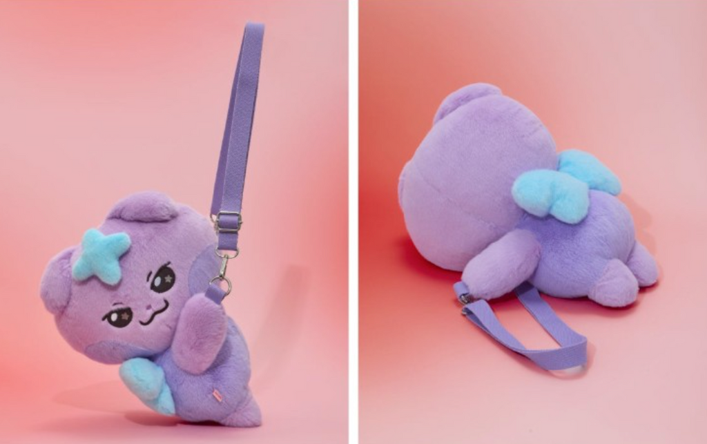 ATEEZ MIGHTEEZ ROCK THE STAGE PLUSH BAG